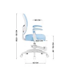Mark Adler Manager 2.9 ergonomikus irodai szék, szürke 