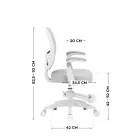 Mark Adler Manager 2.9 ergonomikus irodai szék, szürke 