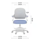 Mark Adler Manager 2.9 ergonomikus irodai szék, szürke 
