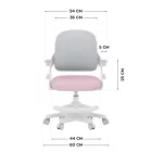Mark Adler Manager 2.9 ergonomikus irodai szék, szürke 
