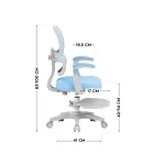 Mark Adler Manager 2.9 ergonomikus irodai szék, szürke 