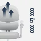 Mark Adler Manager 2.9 ergonomikus irodai szék, szürke 