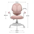 Mark Adler Manager 2.9 ergonomikus irodai szék, szürke 
