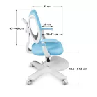 Mark Adler Manager 2.9 ergonomikus irodai szék, szürke 