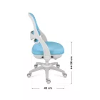 Mark Adler Junior 4.7 ergonomikus gyermekszék, kék