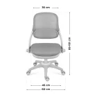 Mark Adler Manager 2.9 ergonomikus irodai szék, szürke 