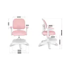 Mark Adler Junior 5.0 ergonomikus gyermekszék, rózsaszín