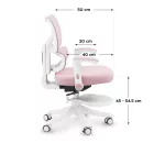 Mark Adler Junior 5.0 ergonomikus gyermekszék, rózsaszín