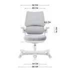 Mark Adler Junior 5.7 ergonomikus gyermekszék, rózsaszín