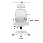 Mark Adler Junior 6.3 ergonomikus gyermekszék, rózsaszín