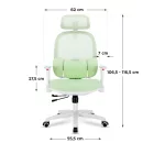 Mark Adler Junior 6.3 ergonomikus gyermekszék, zöld