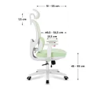 Mark Adler Junior 6.3 ergonomikus gyermekszék, zöld