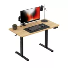 Mark Adler Leader 6.9 elektromos íróasztal, 120 cm, fekete-tölgy