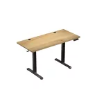 Mark Adler Leader 7.0 elektromos íróasztal, 120 cm, fekete-fa