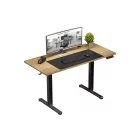 Mark Adler Leader 7.0 elektromos íróasztal, 120 cm, fekete-fa