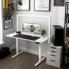 Mark Adler Leader 7.0 elektromos íróasztal, 120 cm, fehér