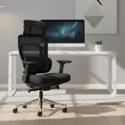 Mark Adler Visioner 6.1 ergonomikus irodai szék, masszázs funkcióval, fekete
