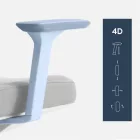 Mark Adler Visioner 6.1 ergonomikus irodai szék, masszázs funkcióval, fekete