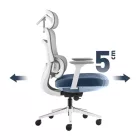 Mark Adler Visioner 8.3 ergonomikus irodai szék, masszázs funkcióval, szürke