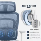 Mark Adler Visioner 8.3 ergonomikus irodai szék, masszázs funkcióval, szürke