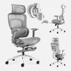 Mark Adler Visioner 8.3 ergonomikus irodai szék, masszázs funkcióval, szürke