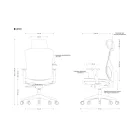 UNIQUE MASTER ergonomikus irodai szék