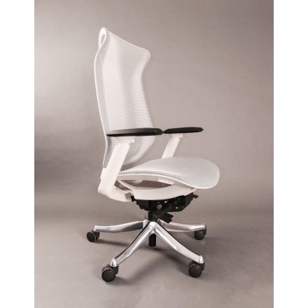 UNIQUE FOCUS ergonomikus irodai szék, hálós ülőlap, szürke