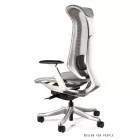 UNIQUE FOCUS ergonomikus irodai szék, hálós ülőlap, szürke