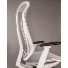 UNIQUE FOCUS ergonomikus irodai szék, hálós ülőlap, szürke