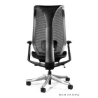 UNIQUE FOCUS ergonomikus irodai szék, hálós ülőlappal, fekete