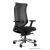 UNIQUE FOCUS ergonomikus irodai szék, fekete, szövetes ülőlappal