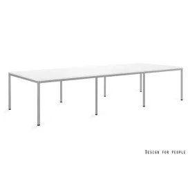   UNIQUE NOBE 6 személyes munkaállomás, tárgyalóasztal, 360x140 cm