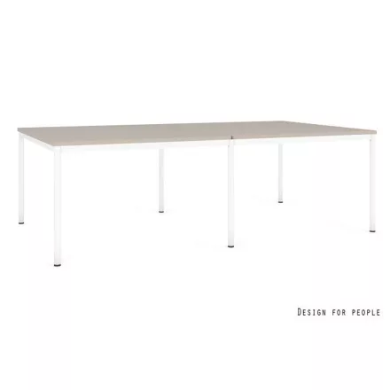 UNIQUE NOBE 4 személyes munkaállomás, tárgyalóasztal, 240x140 cm