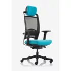 UNIQUE FULKRUM ergonomikus irodai szék, fekete