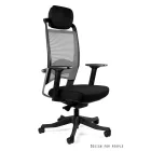 UNIQUE FULKRUM ergonomikus irodai szék, fekete