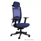 UNIQUE FULKRUM ergonomikus irodai szék, fekete