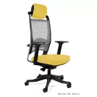 UNIQUE FULKRUM ergonomikus irodai szék, fekete