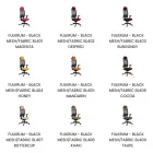 UNIQUE FULKRUM ergonomikus irodai szék, színes 