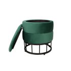 P3-FX bársony puff, többféle