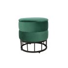 P3-FX bársony puff, többféle