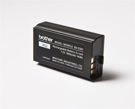 BROTHER Akkumulátor, lítium-ionos, PTH300 és PTH500 típusú feliratozógéphez