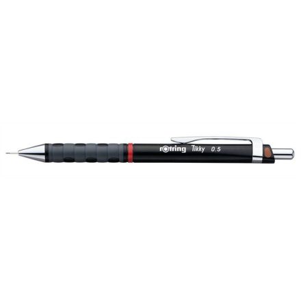 ROTRING Nyomósirón, 0,5 mm, ROTRING "Tikky T", fekete