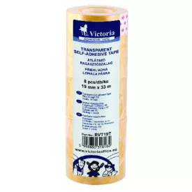 VICTORIA 19 mm átlátszó ragasztószalag