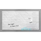 SIGEL Mágneses üveg tábla, 91x46 cm, SIGEL "Artverum® ",mintás