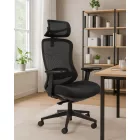 UNIQUE Adapta ergonomikus irodai szék, fekete