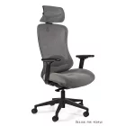 UNIQUE Adapta ergonomikus irodai szék, szürke