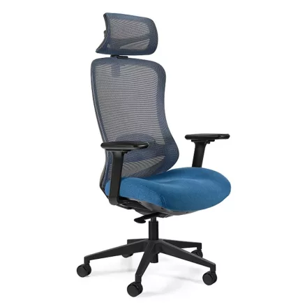 UNIQUE Adapta ergonomikus irodai szék, kék