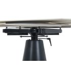 ST29-FX bővíthető kerámia körasztal, 75-120/120 cm