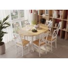 ST3-FX bővíthető körasztal, 100/140 cm, többféle