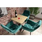 ST(B)-FX (noga T) tölgy asztal, 67x67 cm